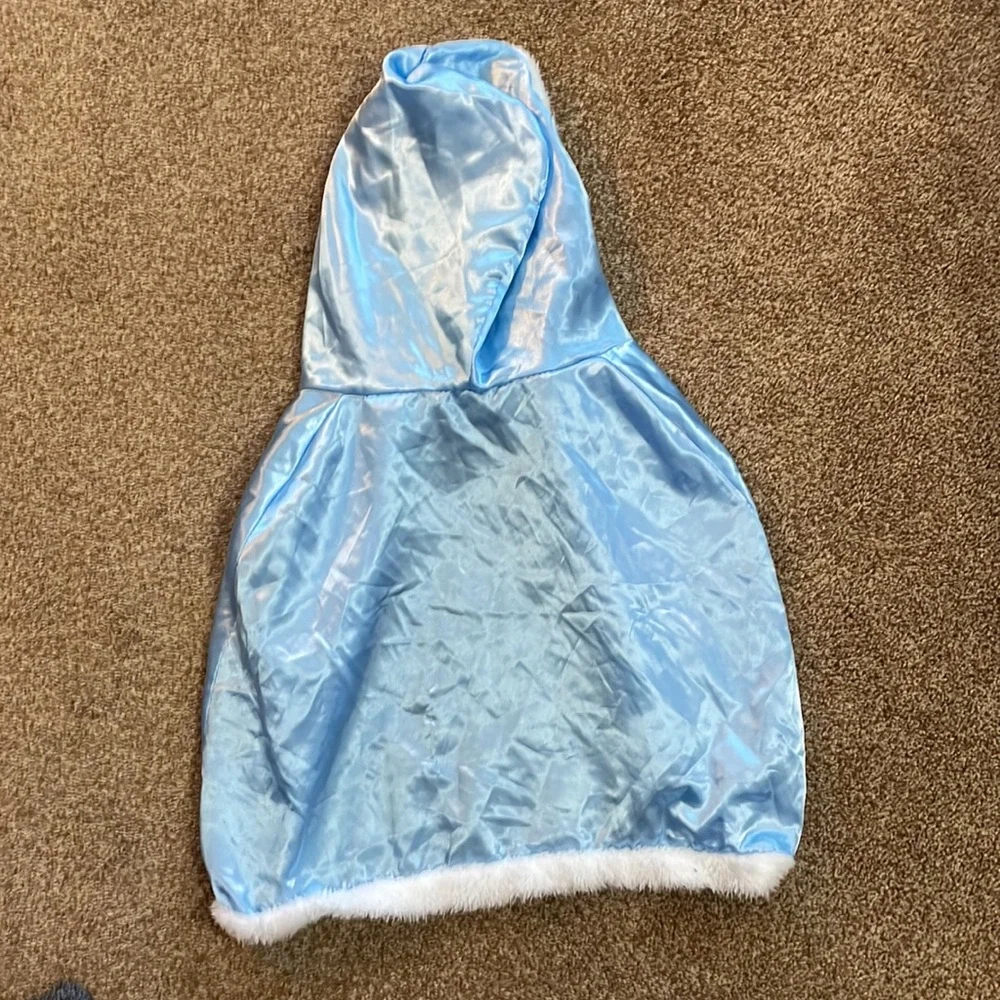 Baby blue Elsa, hooded, cloak, or cape OS